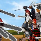 DEVIL CHAINSAW MAN vs Jason Voorhes Team, Makima Team, Stranger Things Team. Compilation  Animation.