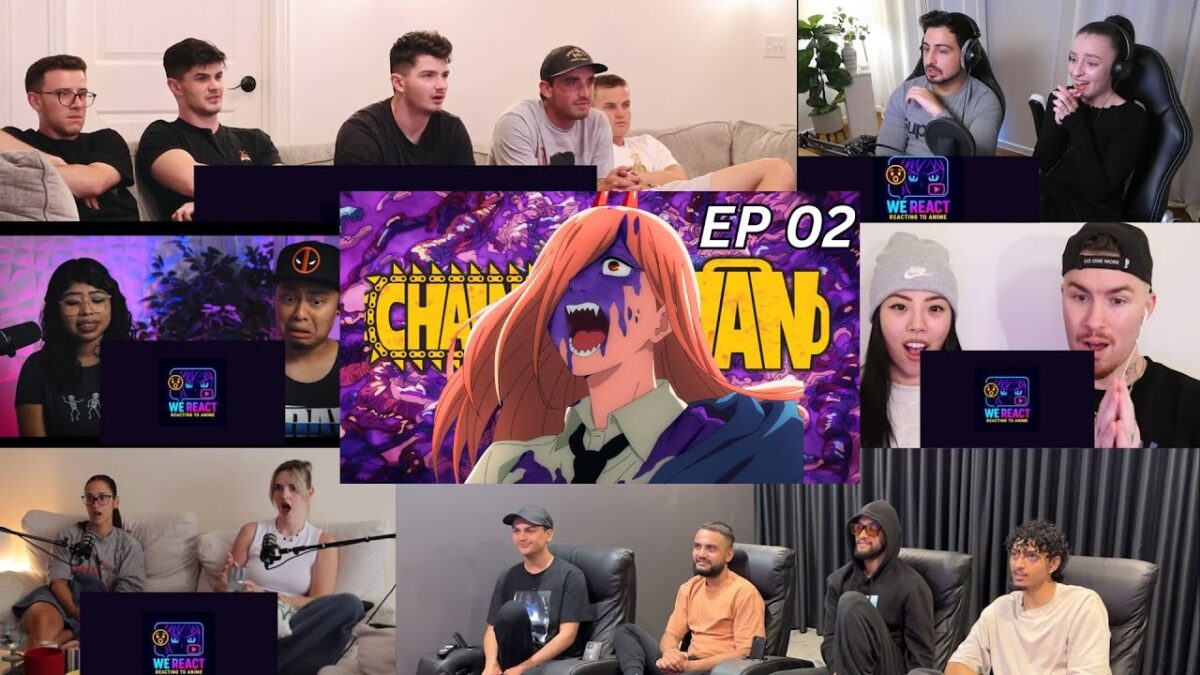Chainsaw man Episode 02 | Reaction Mashup