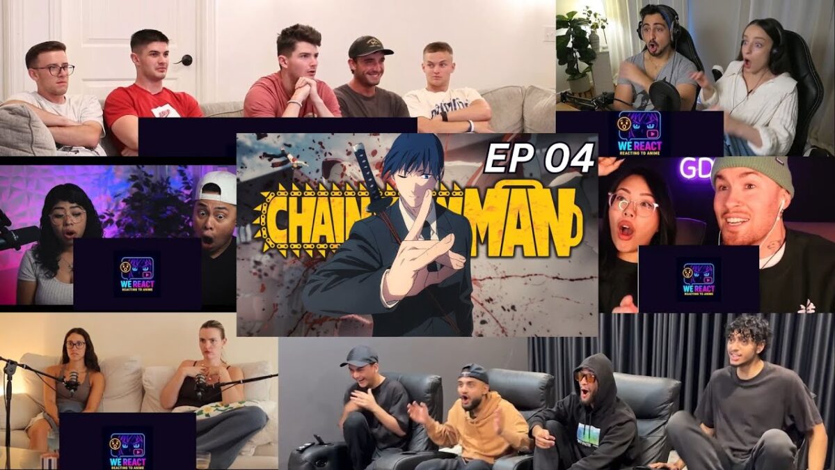 Chainsaw man Episode 04 | Reaction Mashup