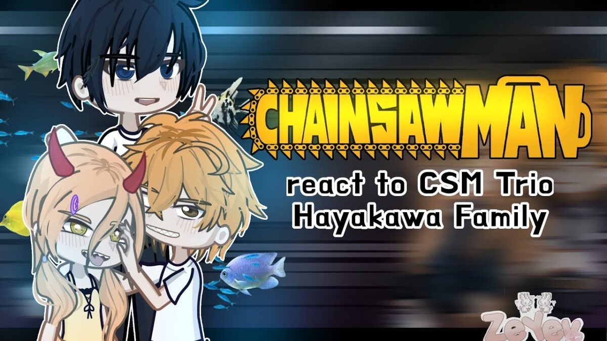(Chainsaw Man) CSM Trio/Hayakawa family react | Manga Spoilers!! | Watch in 2x | ZeYev