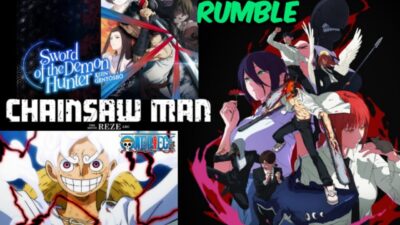 Chainsaw Man: The Movie. Sword of the Demon Hunter: Kijin Gentōshō. One Piece Ep 1147 – 1150