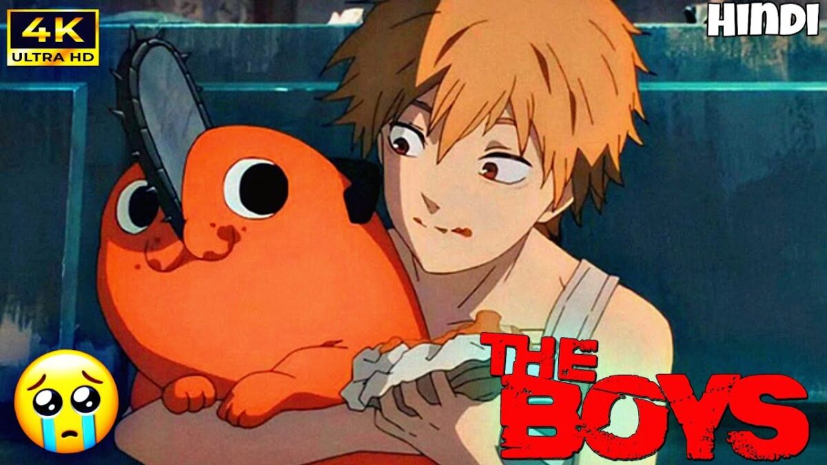 Denji Sad Backstory 😭🍊🍊(4K UHD) |Chainsaw Man FUNNIEST Sigma Moments (Ep1)💀🤣 | #anime