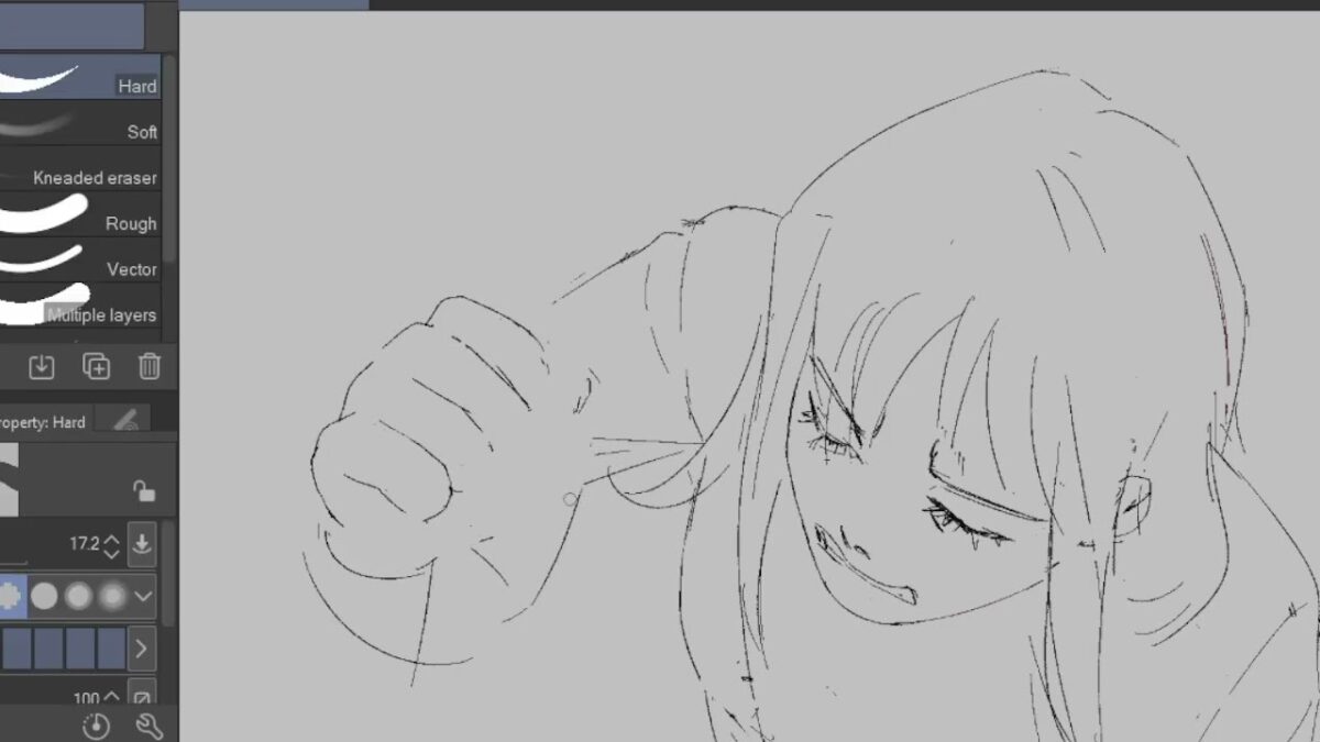 yoru chainsawman animation speedpaint