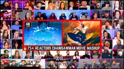 🔥75+ Reactors Chainsawman The Movie Reze Arc Mega Reaction Mashup #chainsawmanthemoviereactionmashup