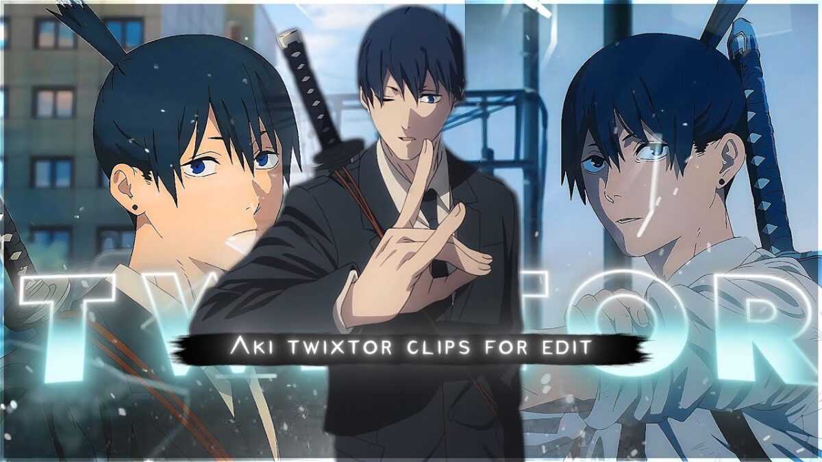 Aki Hayakawa Twixtor 4K | Chainsaw Man Clips | Twixtor Pack