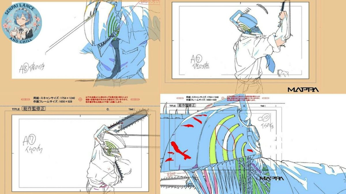 Behind the animation of Chainsaw Man | MAPPA Sakuga