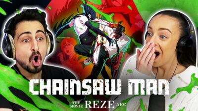 *CHAINSAW MAN* REZE ARC BLEW US AWAY! | MOVIE REACTION!