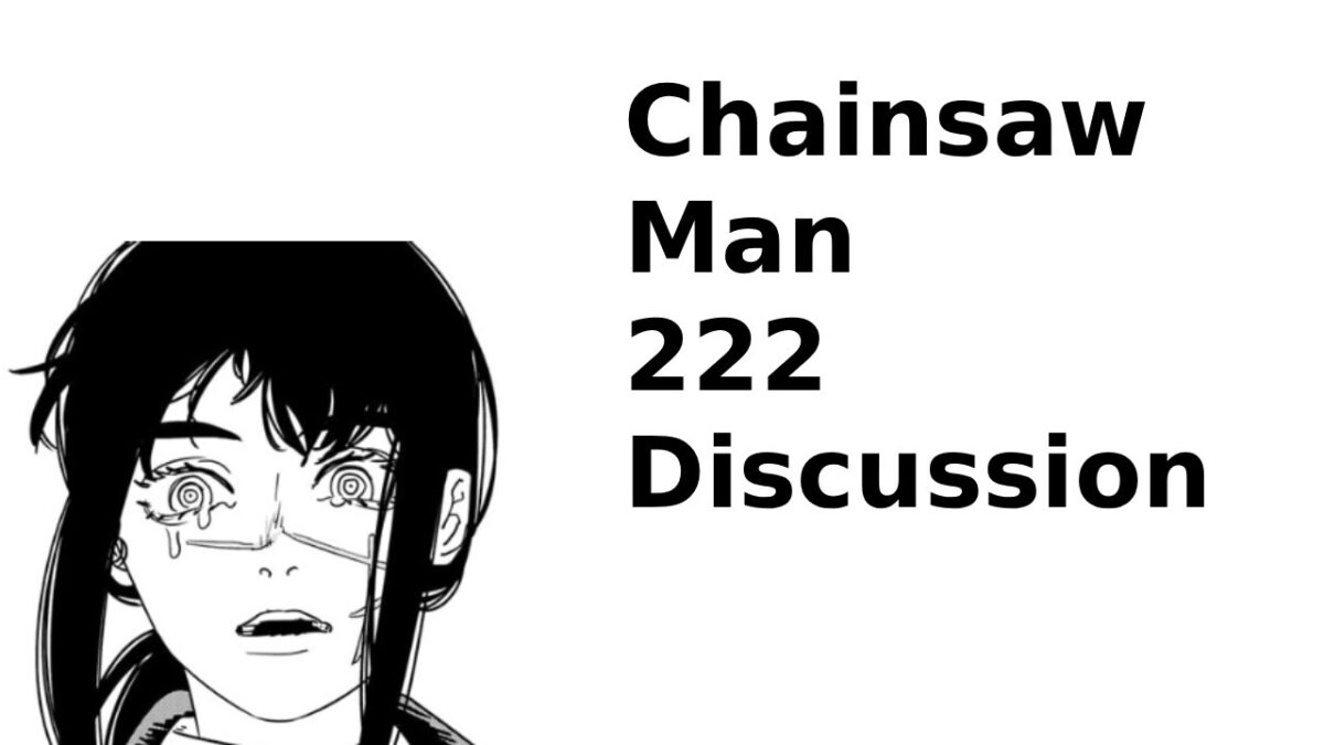 Chainsaw Man Popularity Poll Discussion(& Chapter 222)