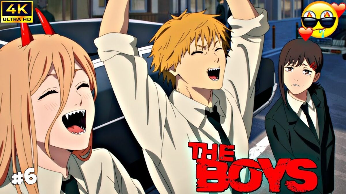 Chainsaw man E6: Chainsaw man Sigma Moments 🔥| Denji Power Funny Moments 😂 #chainsawman