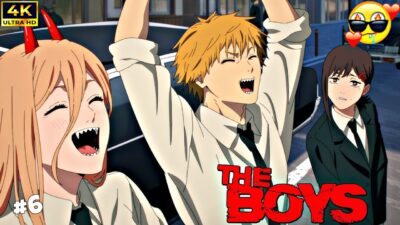 Chainsaw man E6: Chainsaw man Sigma Moments 🔥| Denji Power Funny Moments 😂 #chainsawman