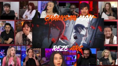 DENJI GOES DEMON MODE – CHAINSAW MAN MOVIE REZE ARC REACTION MASHUP