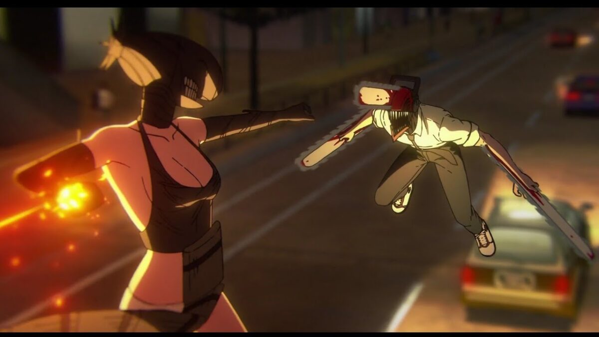 Denji Vs Reze Full Fight | Chainsaw Man The Movie Reze Arc 4K 60 FPS