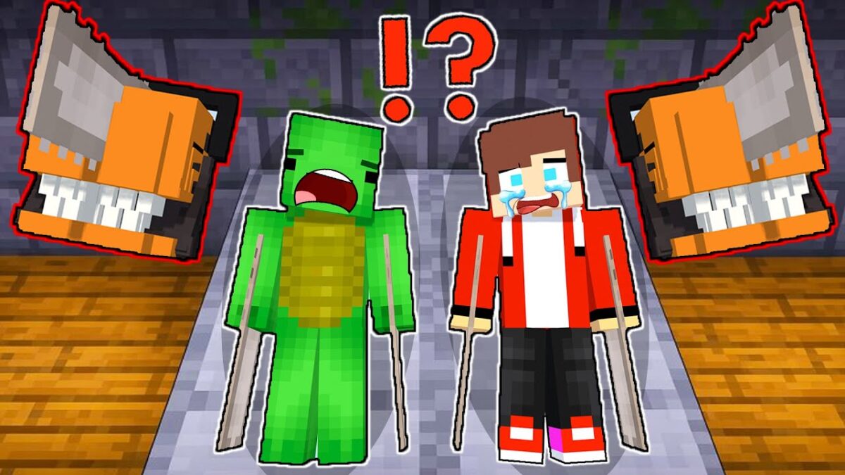 MAIZEN : JJ and Mikey Shapeshift to CHAINSAW MEN | SAD STORY – Minecraft Animation