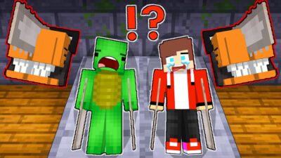 MAIZEN : JJ and Mikey Shapeshift to CHAINSAW MEN | SAD STORY – Minecraft Animation
