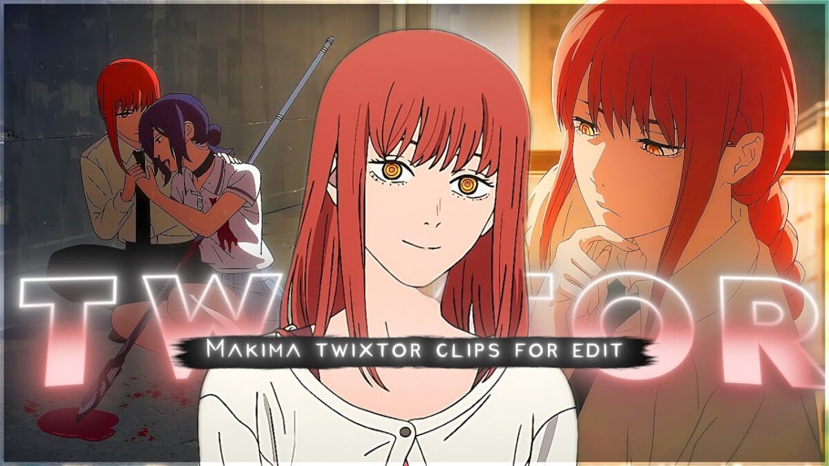 Makima Twixtor 4K | Chainsaw Man (reze arc) Clips | Twixtor Pack