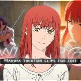 Makima Twixtor 4K | Chainsaw Man (reze arc) Clips | Twixtor Pack