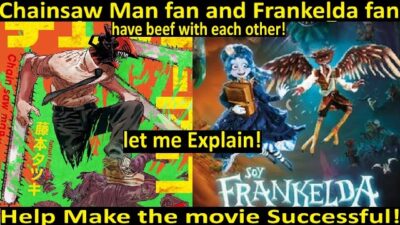 chainsaw man fan and Frankelda fan have beef with each other!