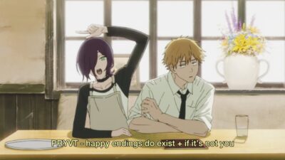 (AMV) PRYVT – happy endings do exist + if it’s not you – Chainsaw Man – The Movie: Reze Arc (Lyrics)
