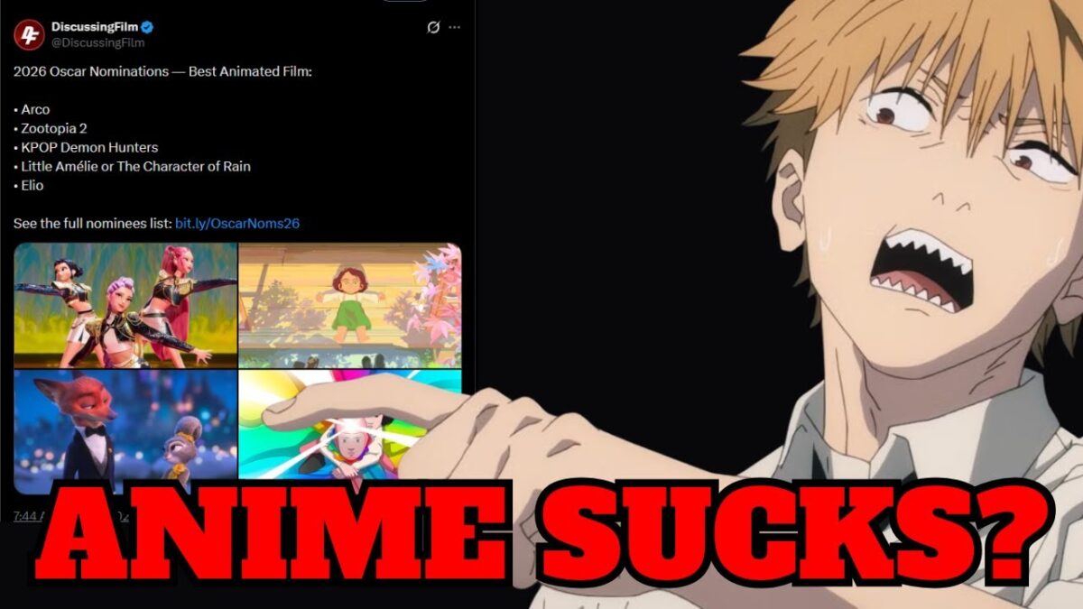 Anime moives suck? Chainsaw man and Demon slayer lose oscar nominations!!