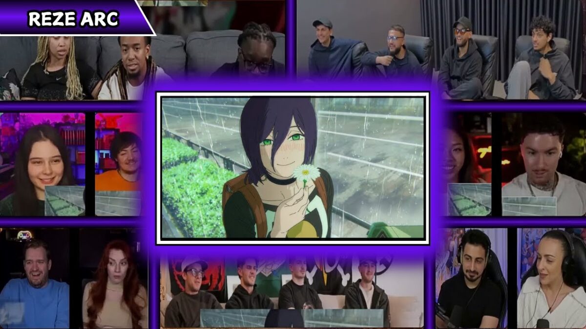 CHAINSAW MAN | REZE ARC MOVIE [ REACTION MASHUP ]