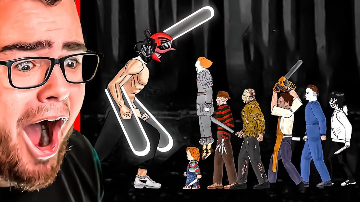 CHAINSAW MAN vs PENNYWISE vs JASON vs MICHAEL MYERS! (Reaction)