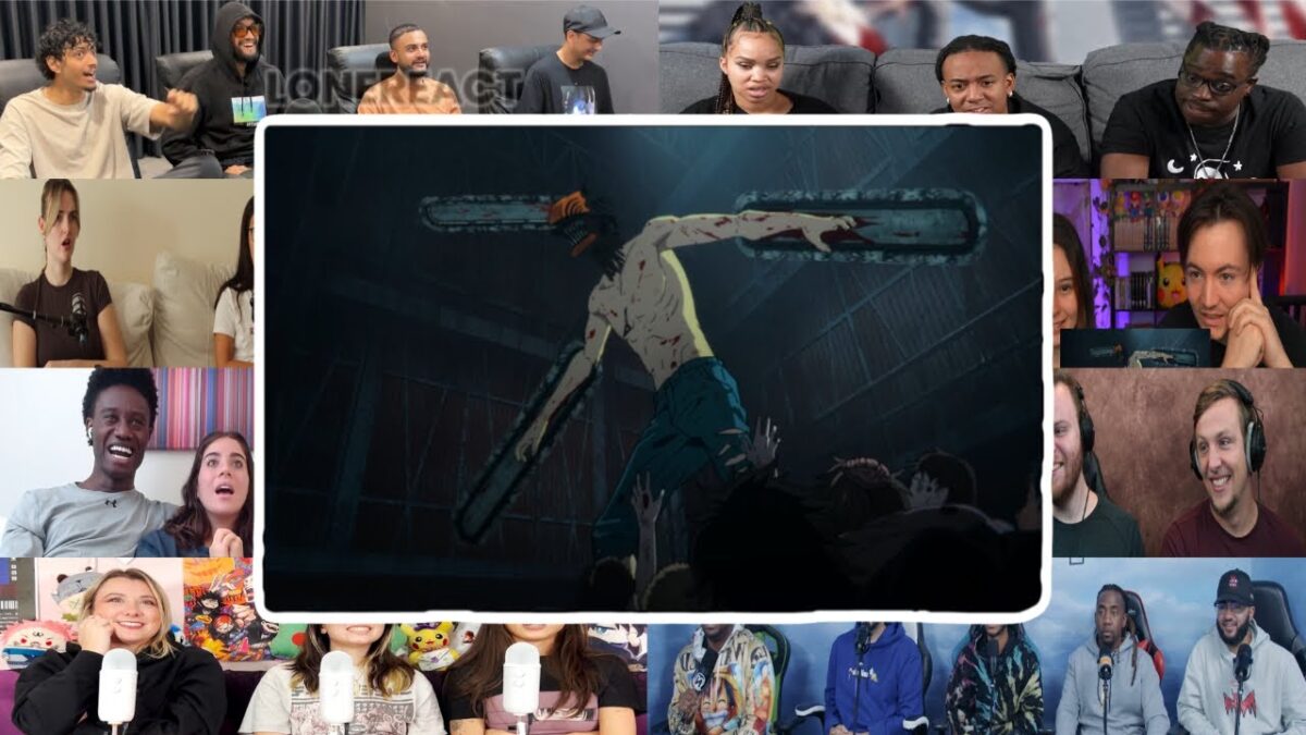 Chainsaw Man Is Born Scene – Chainsaw Man S1 Ep1 | Reaction Mashup