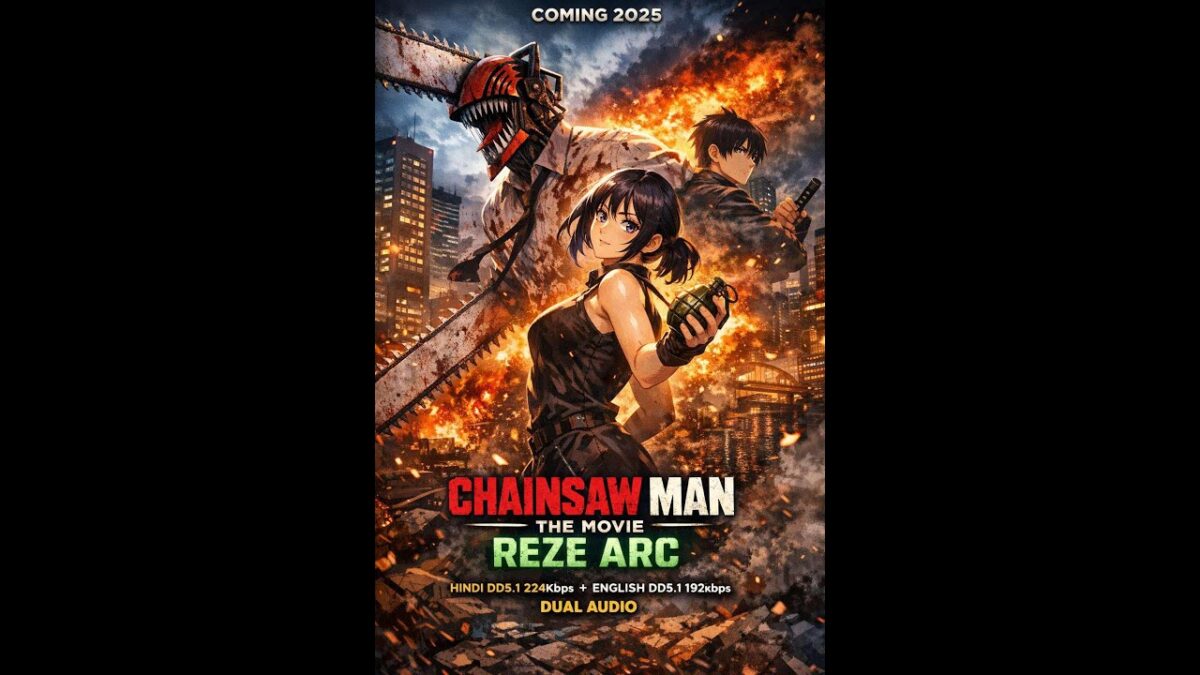 Chainsaw Man   The Movie Reza Arc 2025 Hindi DD5 1 224Kbps + English Dual Audio Animate