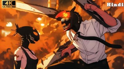 Denji vs Reze Full Fight 😎 | Chainsaw Man Hindi ( part 4)