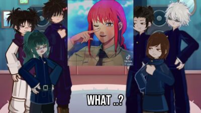 Jujutsu kaisen react to makima | Denji | chainsaw man | Gojo | Gacha life 2