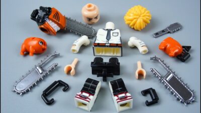 LEGO Chainsaw Man: The Ultimate Minifigure 02 | Demon Hunter Denji | Chainsaw Demon Pochita
