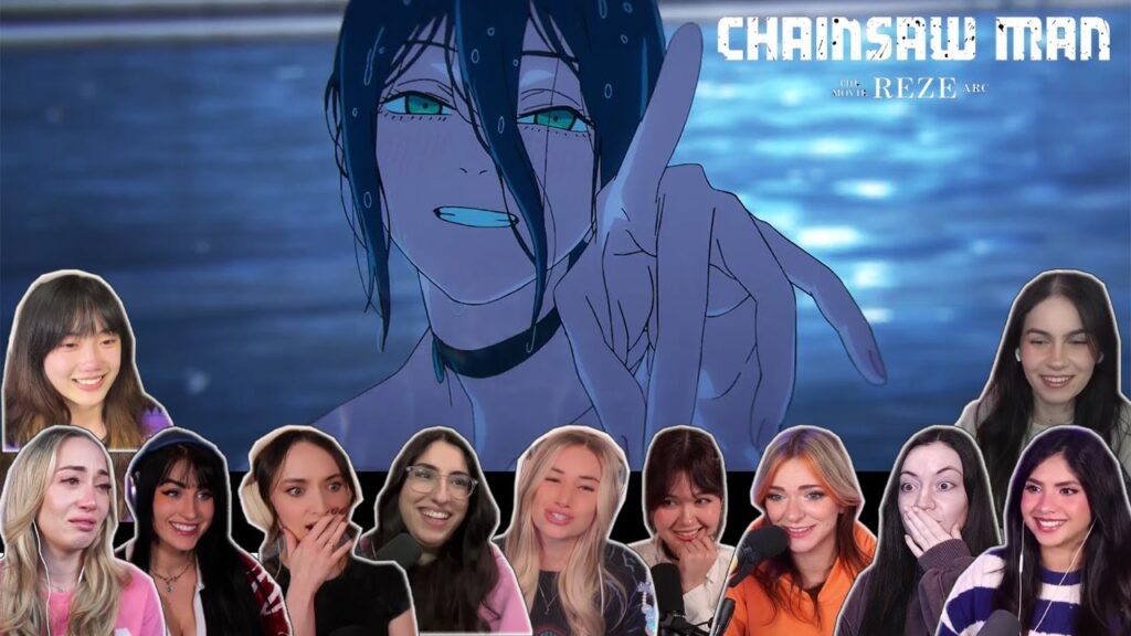 Reze and Denji Pool Scene | Chainsaw Man The Movie: Reze Arc Girls ...
