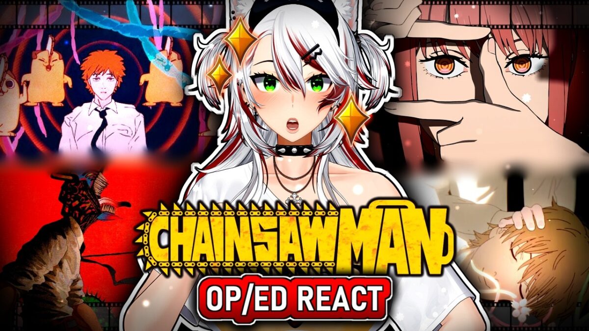 Vtuber Reacts to ALL Chainsaw Man Openings/Endings | Non CSM fan Reacts