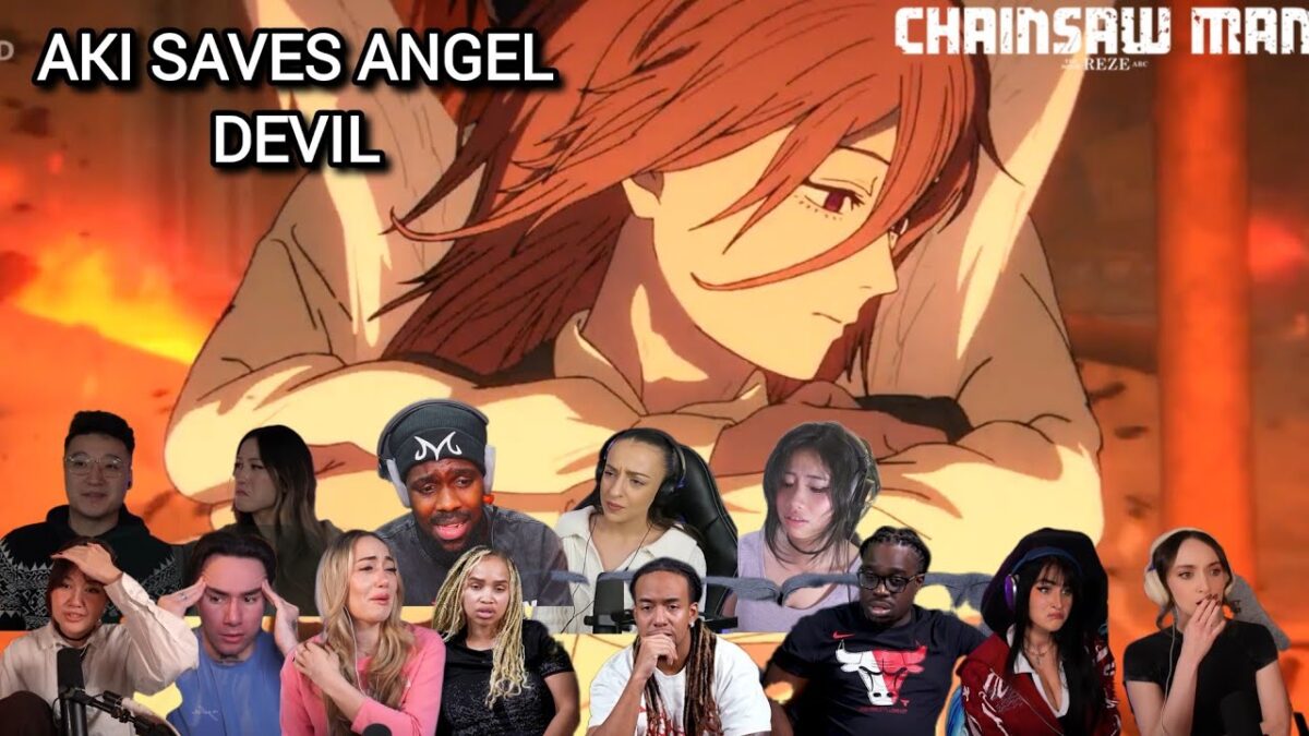 Aki Saves Angel Devil – Chainsaw Man The Movie Reze Arc Reactions