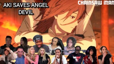 Aki Saves Angel Devil – Chainsaw Man The Movie Reze Arc Reactions