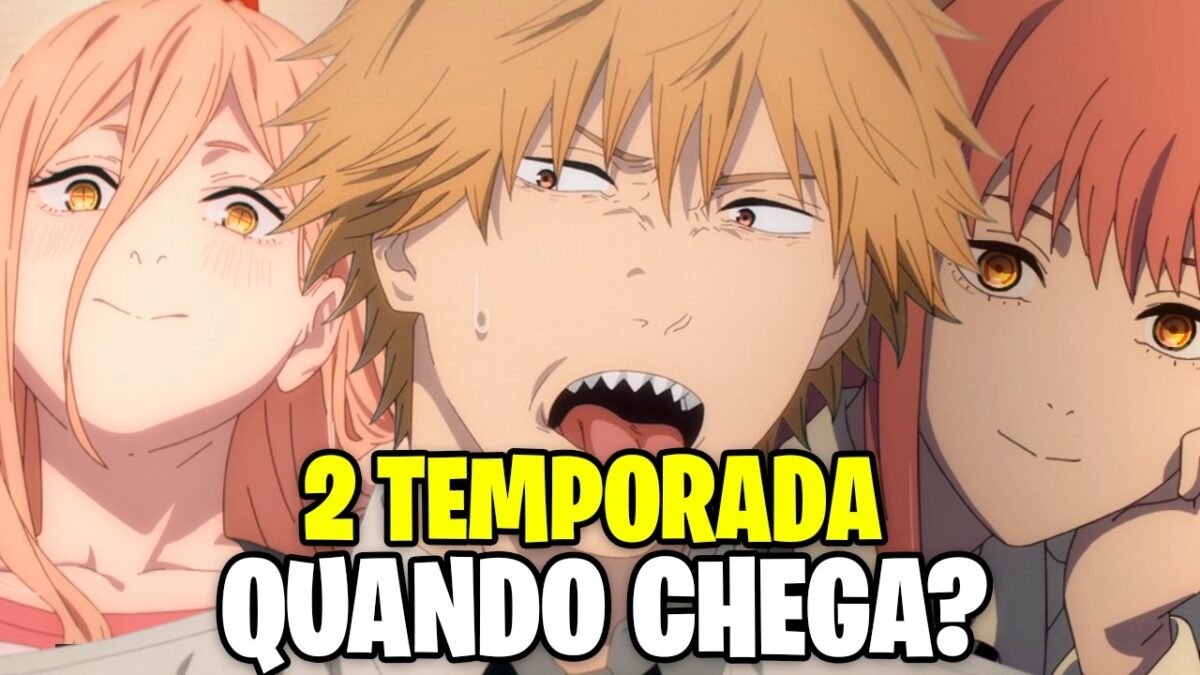 CHAINSAW MAN 2 TEMPORADA DATA DE LANÇAMENTO!