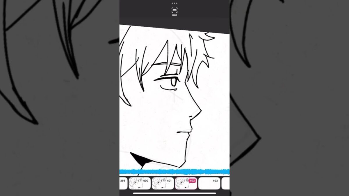 Chainsaw man animation (line art)
