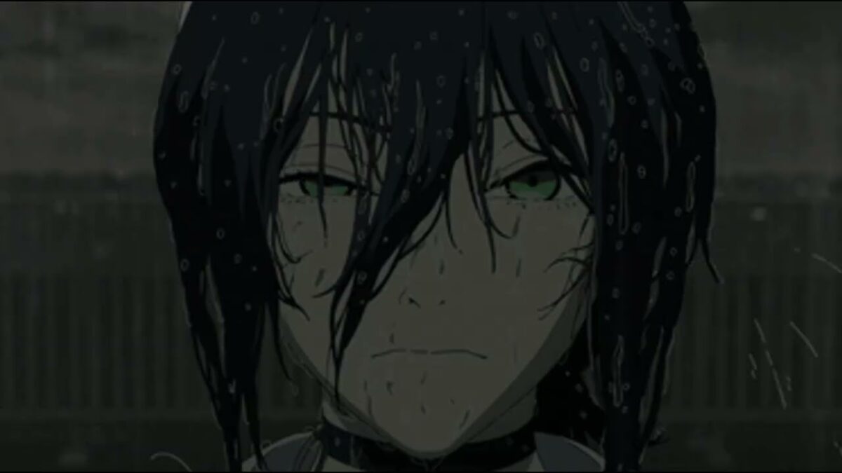 In The Pool – In The Sea – Chainsaw Man: Reze Rain Scene 4k