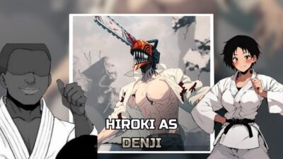 [NTR] Kokujin No Tenkousei react to HIROKI as DENJI | PUT VIDEO ON 2X | Chainsaw Man | Gacha React