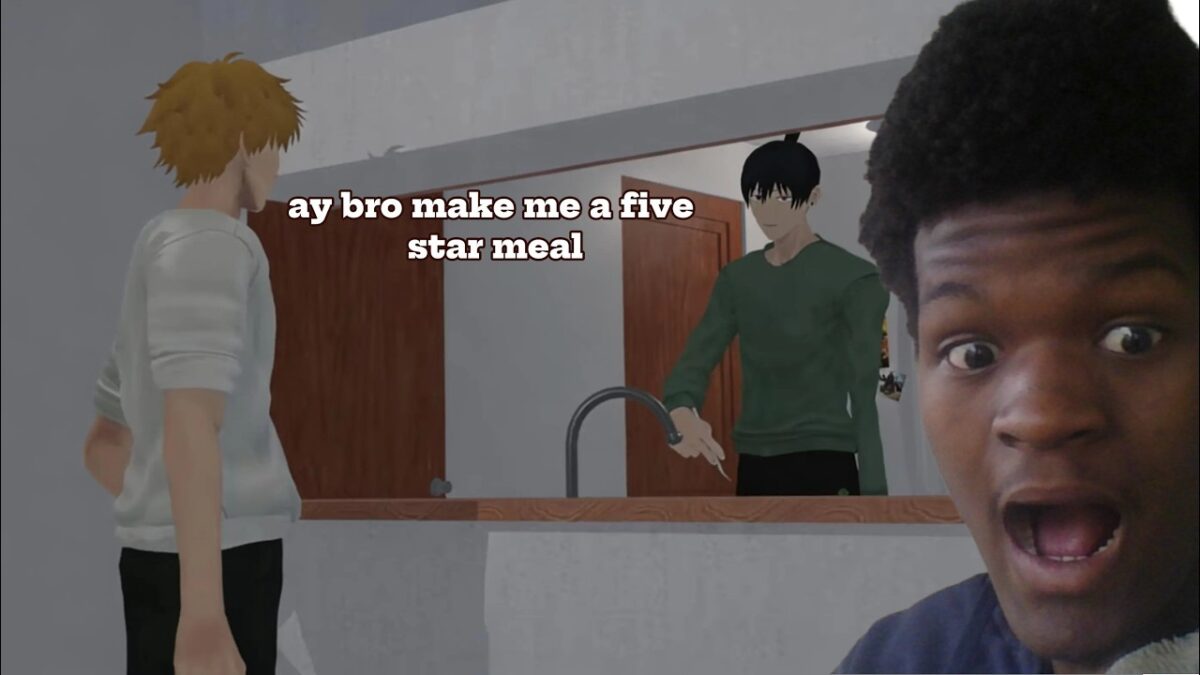 This chainsaw man fan animation is Surreal