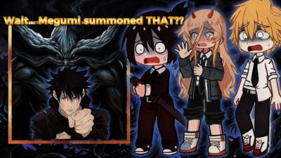Chainsaw Man Reacts to Megumi Fushiguro & Mahoraga | Jujutsu Kaisen | Gacha Reaction |AU 🇺🇸