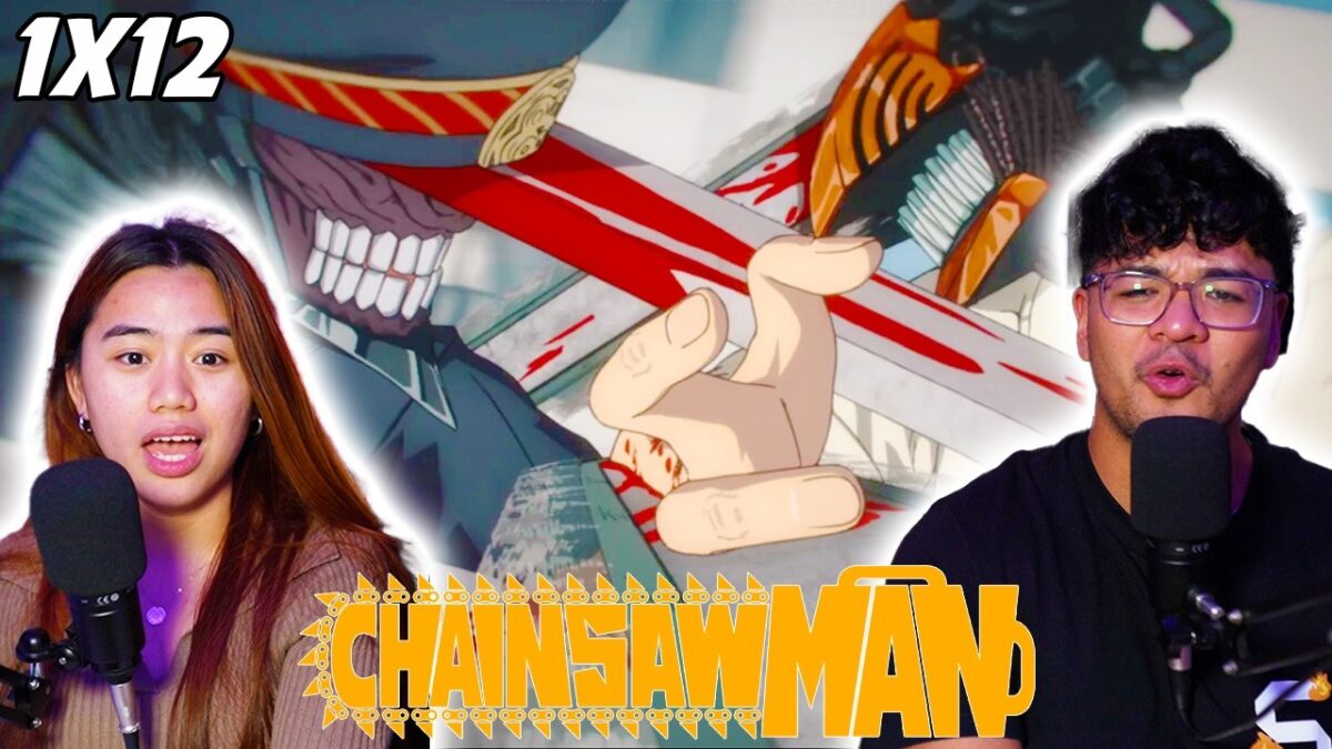KATANA VS CHAINSAW! | Girlfriend Reacts To Chainsaw Man Episode 12 Reaction!