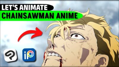 Let’s Animate Chainsawman Transformation Scene in Clip Studio Paint || PG animation