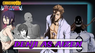 [NTR] chainsaw man B-Trayal Makima react to denji as aizen [artist :- Merkonig] (chainsawman/bleach)