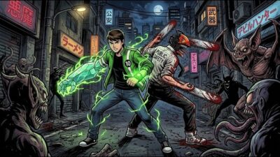 What If Ben 10 Was In Chainsaw Man Universe