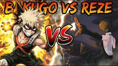 Bakugo VS Bomb Devil (My Hero Academia VS Chainsaw Man)