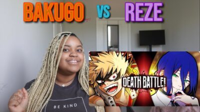 Bakugo VS Reze (My Hero Academia VS Chainsaw Man) DEATH BATTLE! REACTION!