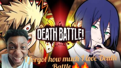 Bakugo VS Reze (My Hero Academia vs Chainsaw Man) @deathbattle reaction