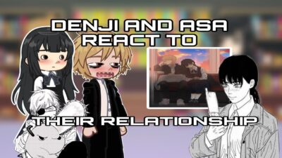 CHAINSAW MAM REACT TO DENJI AND ASA #subscribetomychannel #chainsawman #gachalife2 #givememymoney