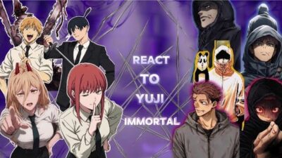 Chainsaw man React To Yuji Itadori Immortal 🔥|Au| |jjk modulo| – Gacha React 🇺🇸