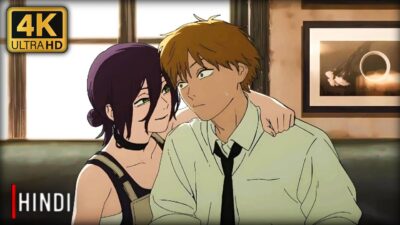 Denji And Reze Scenes In Hindi Dub (4k)  || Chainsaw Man Reze Arc In Hindi Dubbed !!